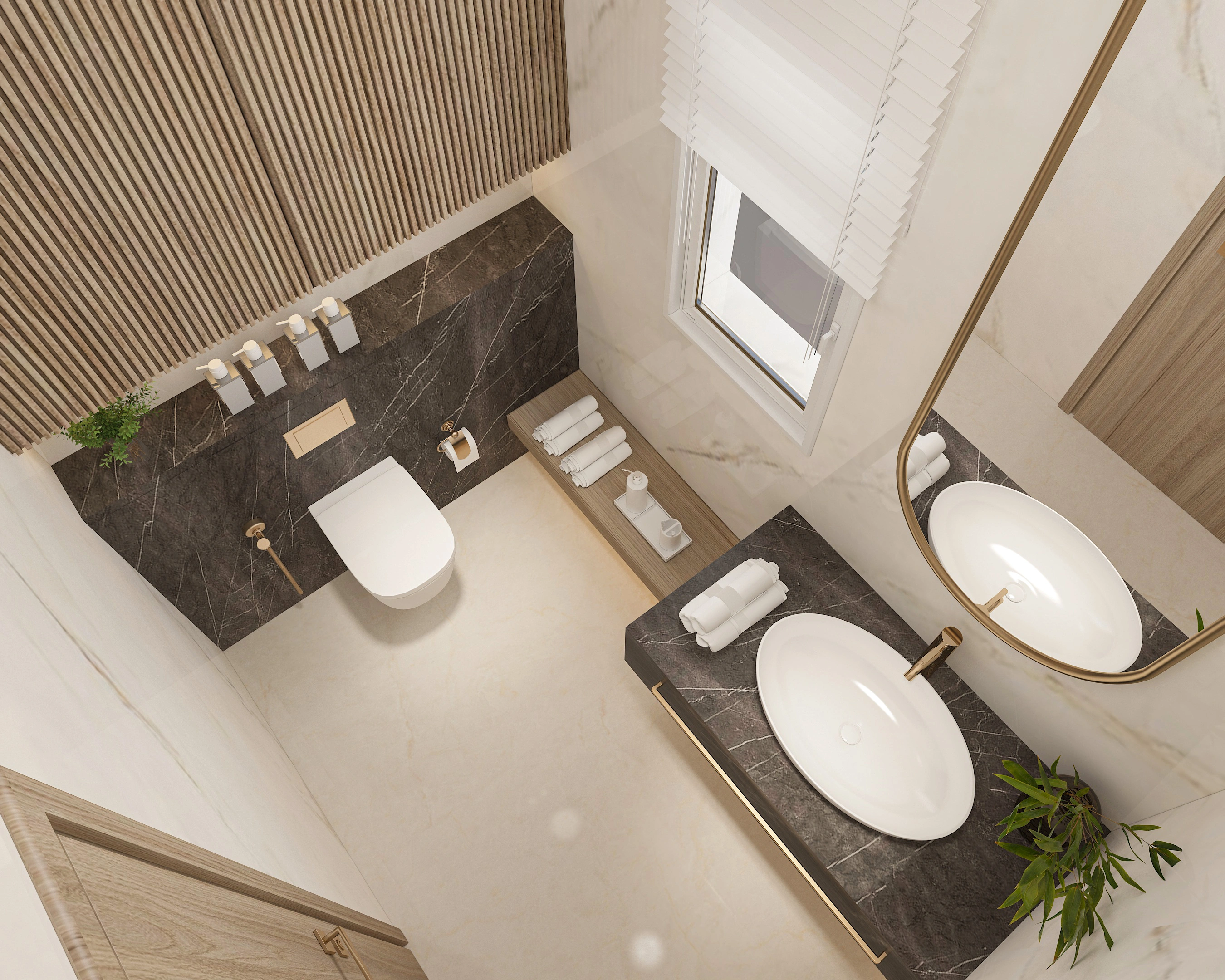 Wash & Bathroom View 9